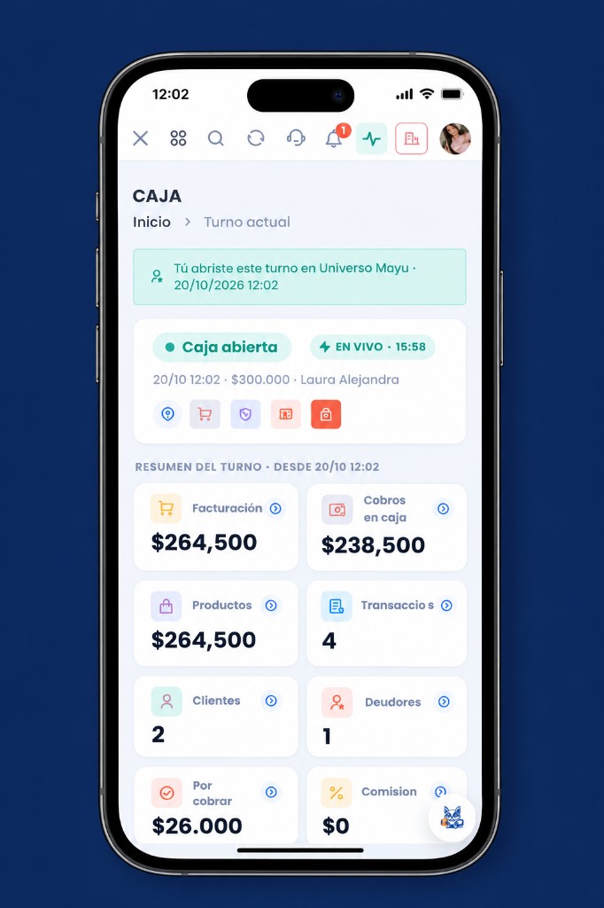 Caja de Lynxux en el celular