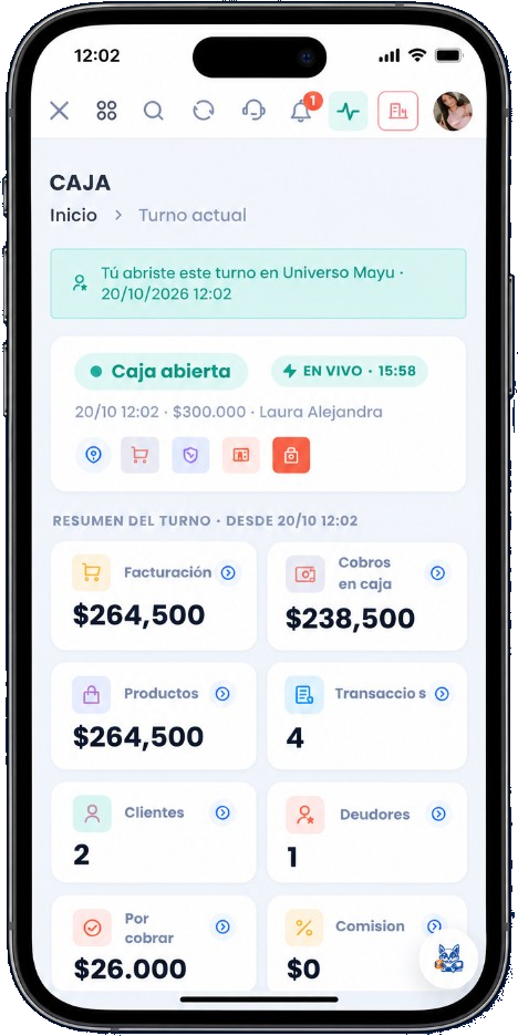 Caja de Lynxux en el celular