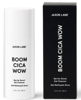 Jabón facial Centella para hombres Cuidado de la piel: BOOM CICA WOW - Gel limpiador hidratante para piel grasa, seca, propensa al acné, limpiador facial diario unisex, ácido hialurónico y té verde